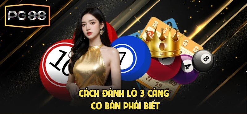 Cách đánh lô 3 càng cơ bản phải biết